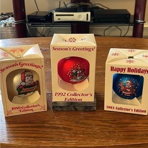 Vintage Campbells Christmas Ornaments